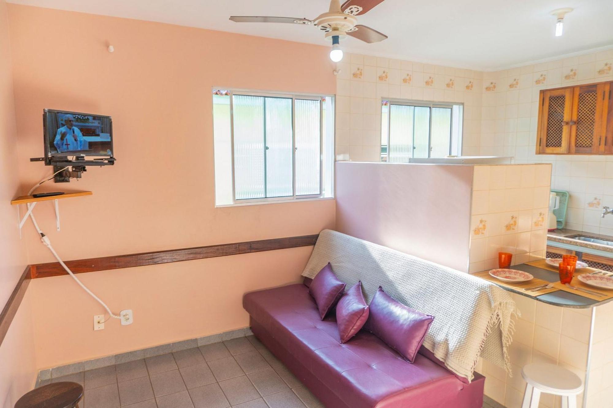 Apartamentos Incriveis Primeira Quadra Mar Wifi Ubatuba Buitenkant foto