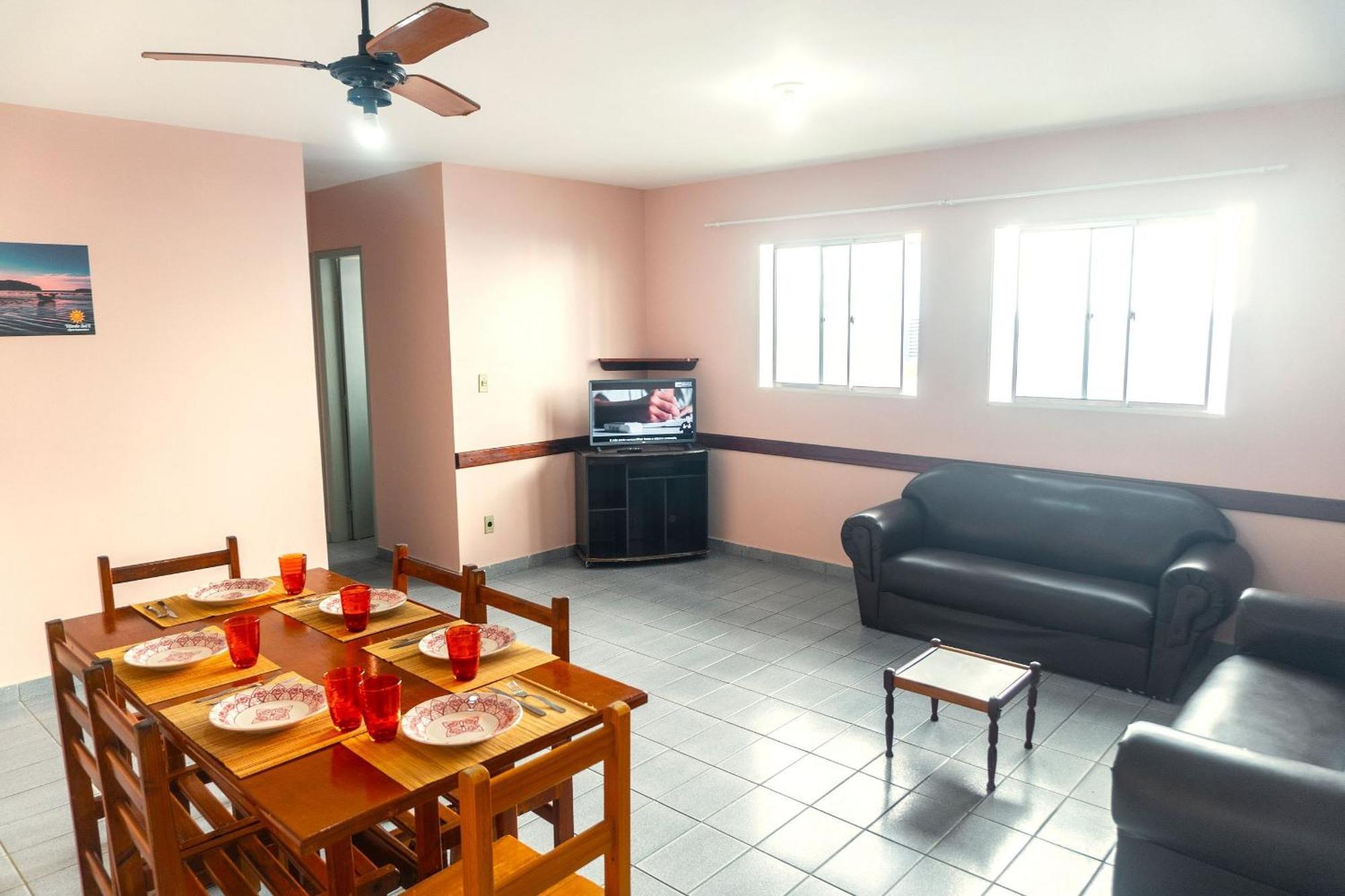 Apartamentos Incriveis Primeira Quadra Mar Wifi Ubatuba Buitenkant foto