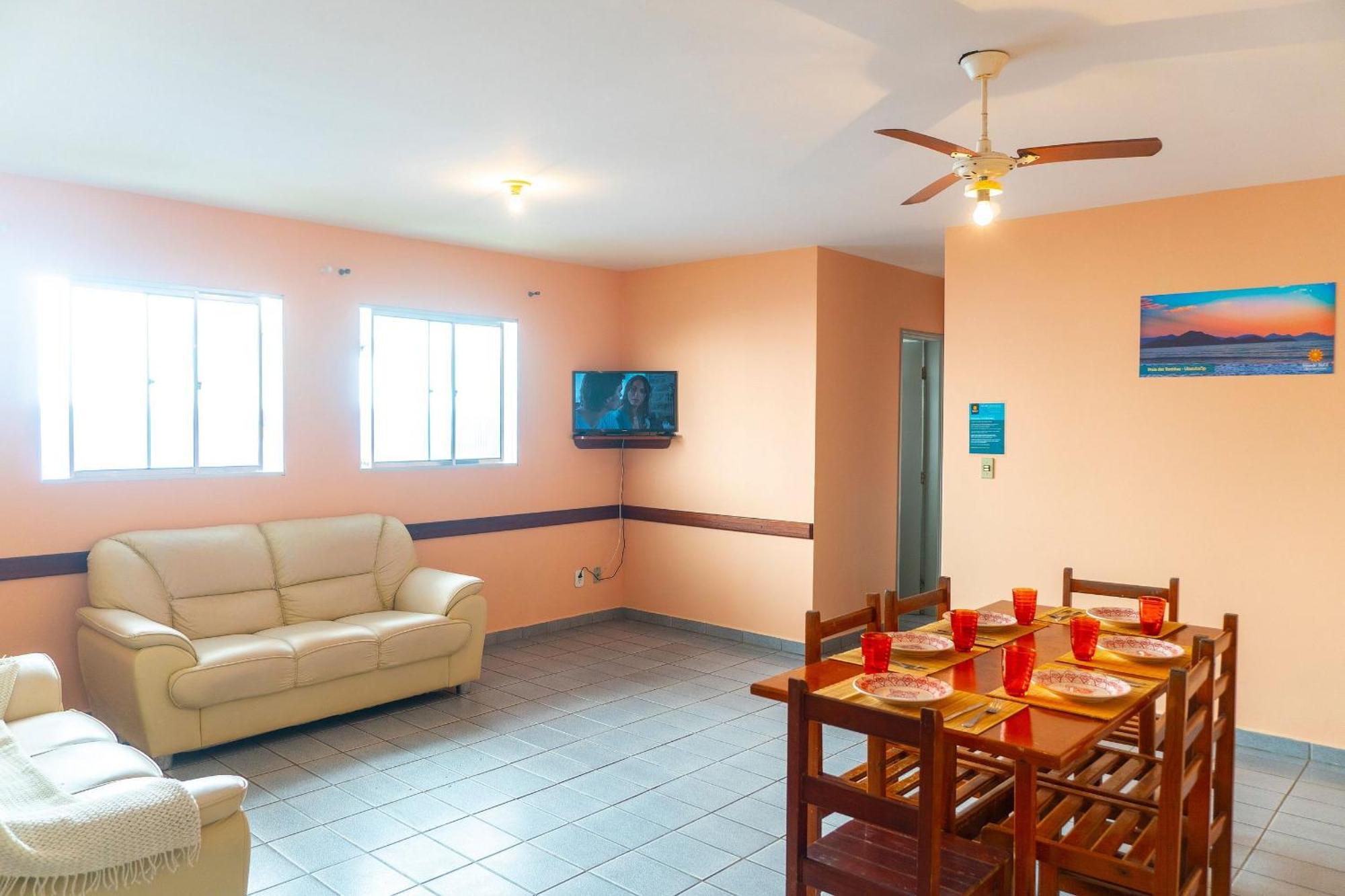 Apartamentos Incriveis Primeira Quadra Mar Wifi Ubatuba Buitenkant foto