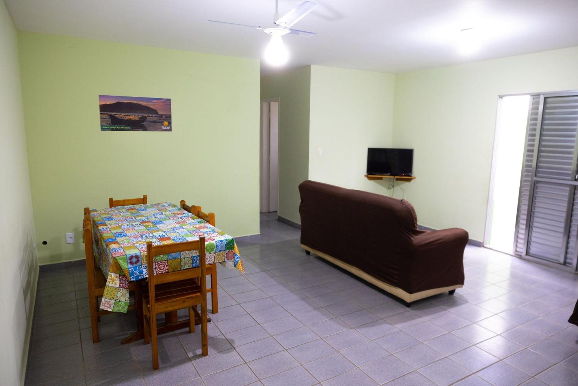Apartamentos Incriveis Primeira Quadra Mar Wifi Ubatuba Buitenkant foto